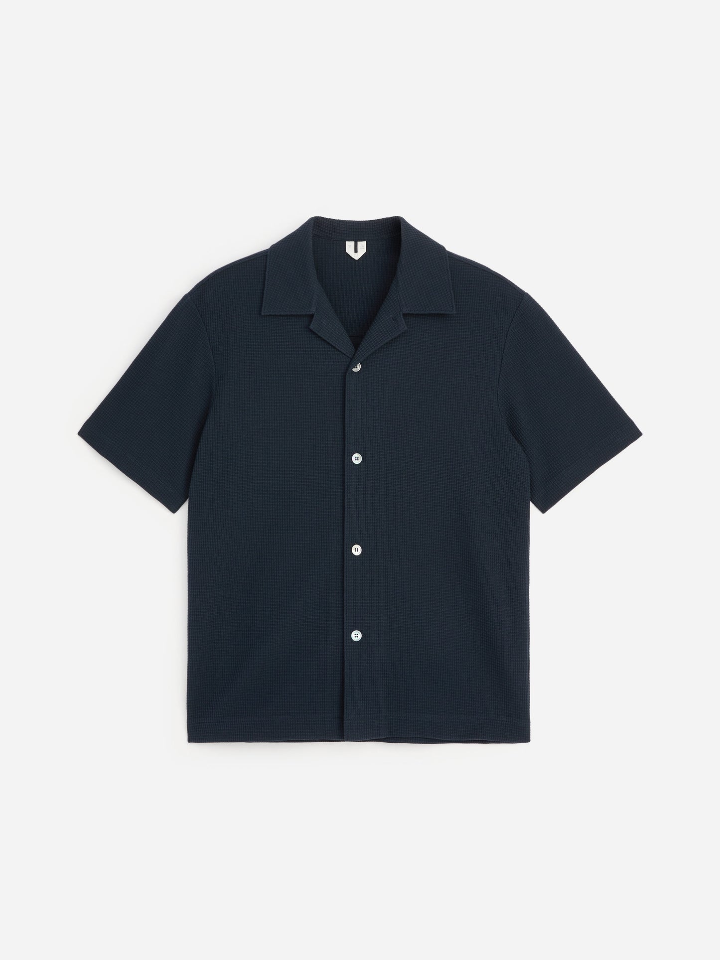 Waffle Jersey Shirt - Blue - Image 5