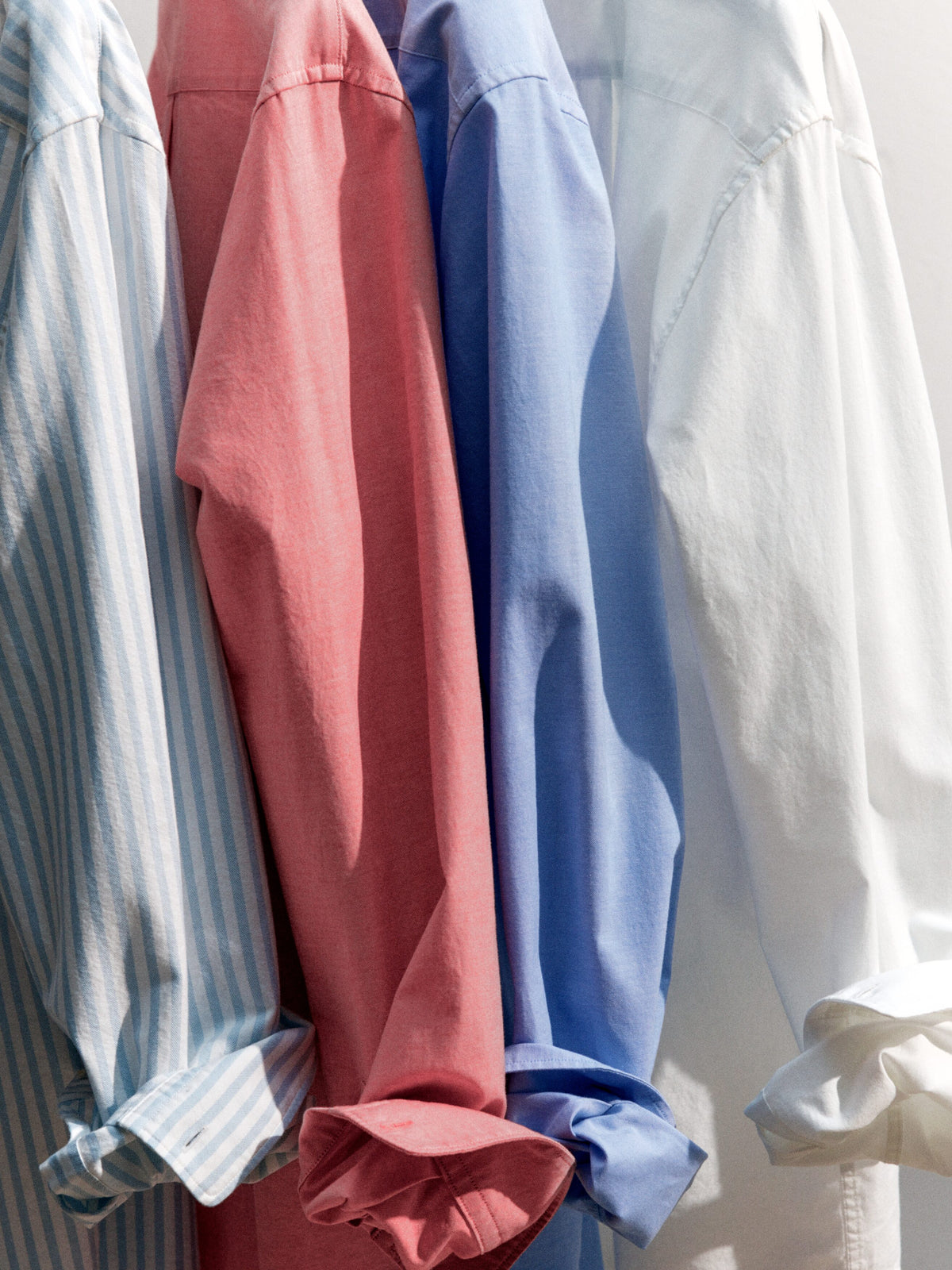 Regular Oxford Shirt - Blue - Image 7