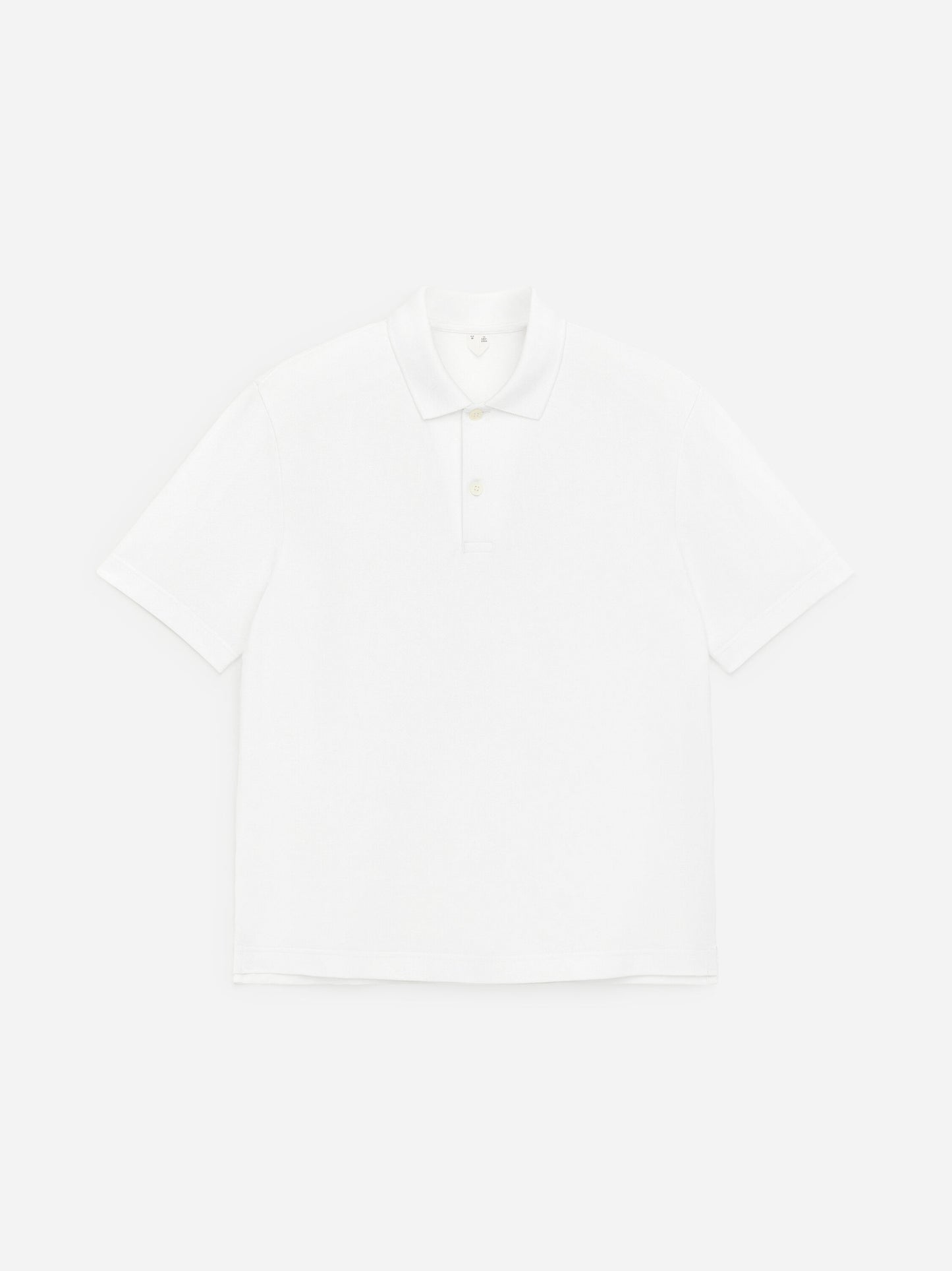 Piqué Polo Shirt - White - Image 5