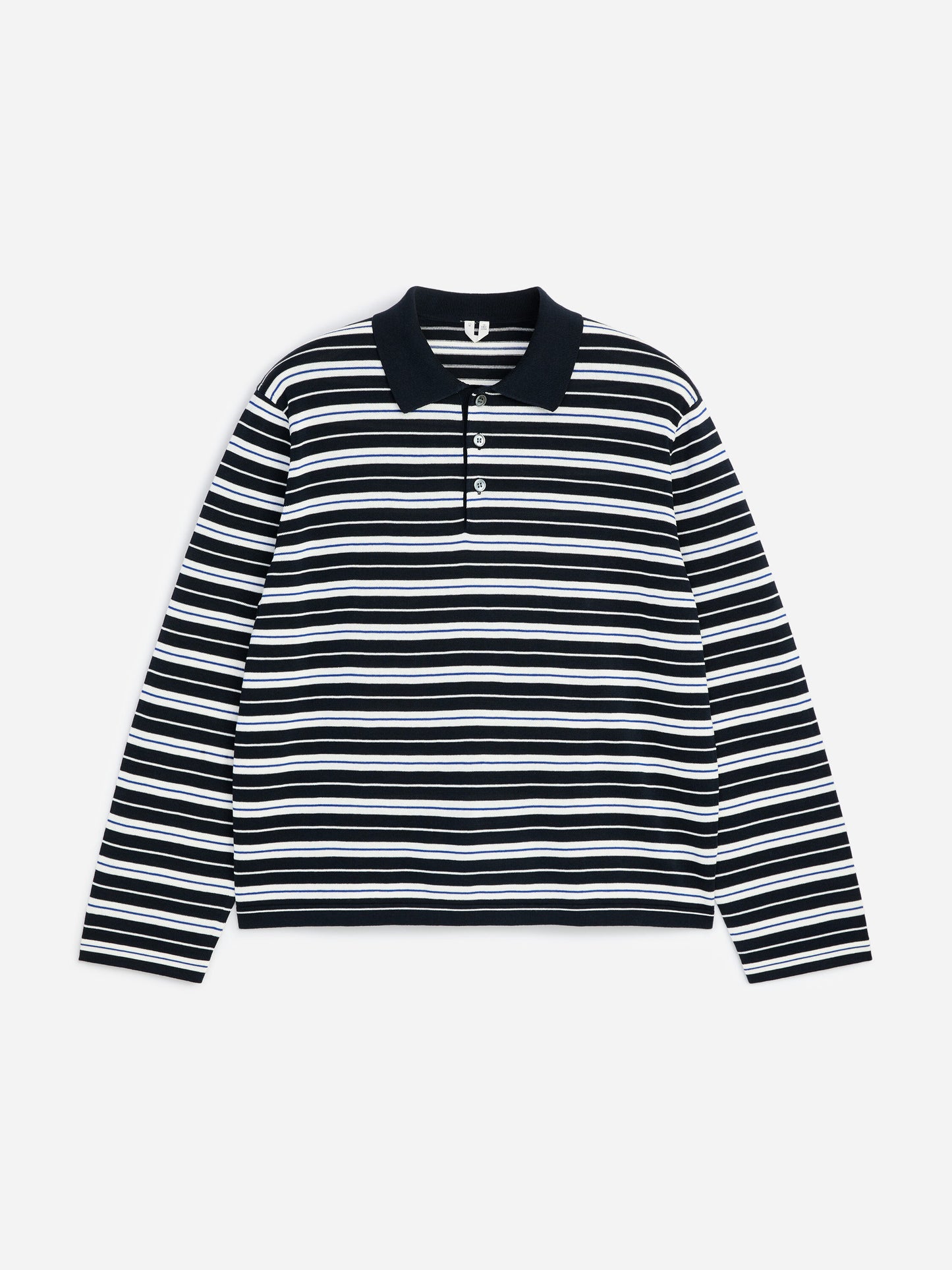 Cotton Polo Shirt - Blue - Image 5