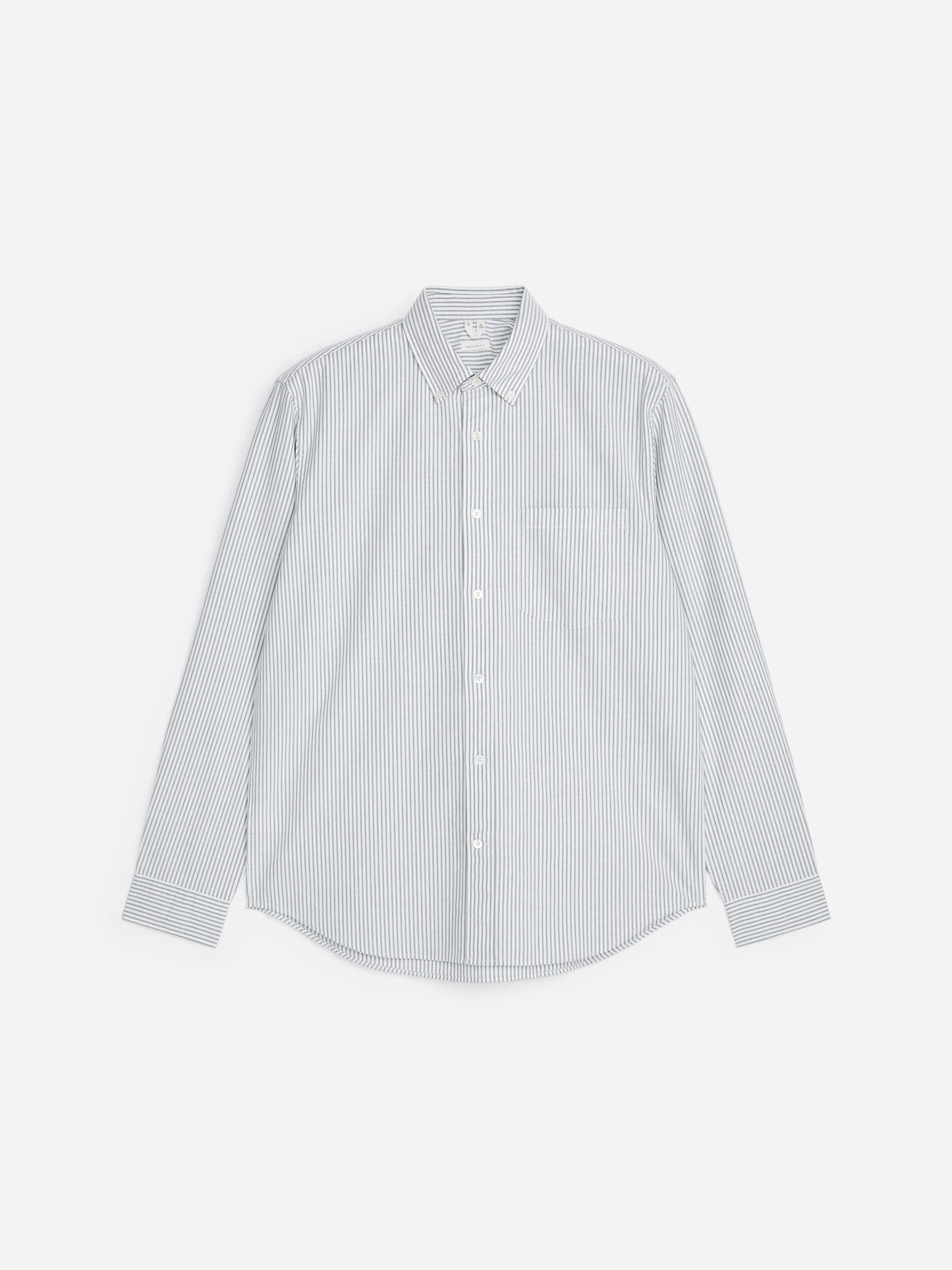 Regular Oxford Shirt - Green - Image 5