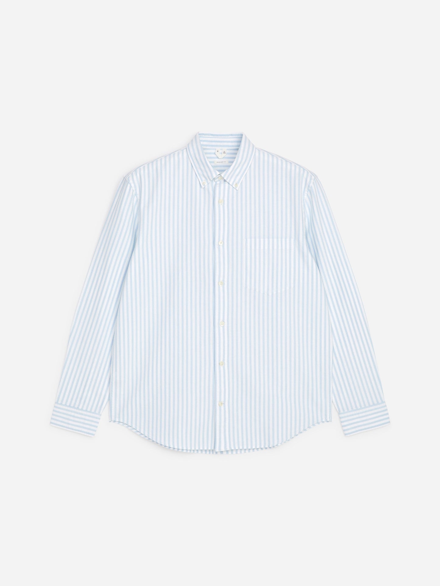 Regular Oxford Shirt - Blue - Image 5