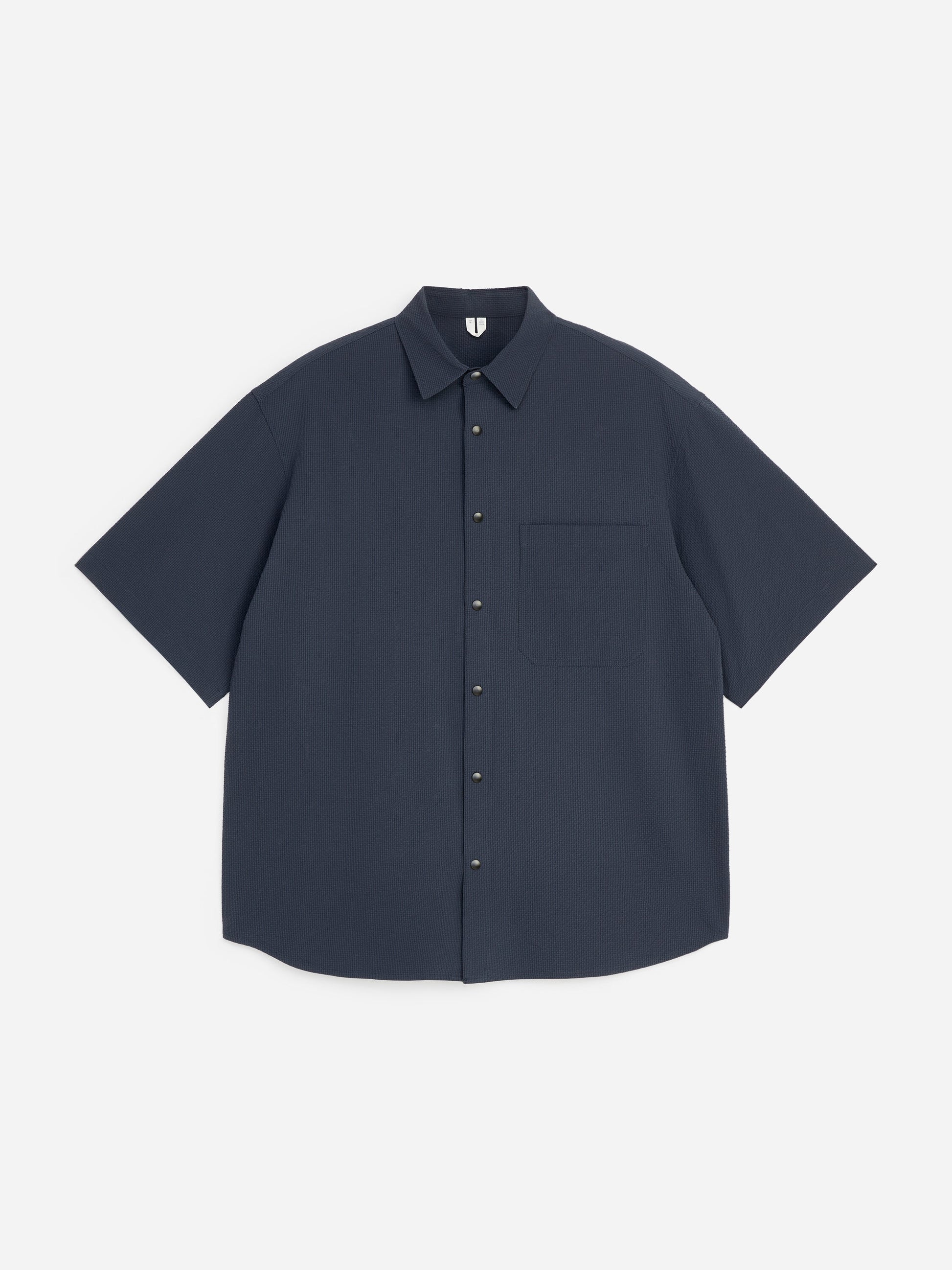 Short-Sleeve Tech Shirt - Blue - Image 5