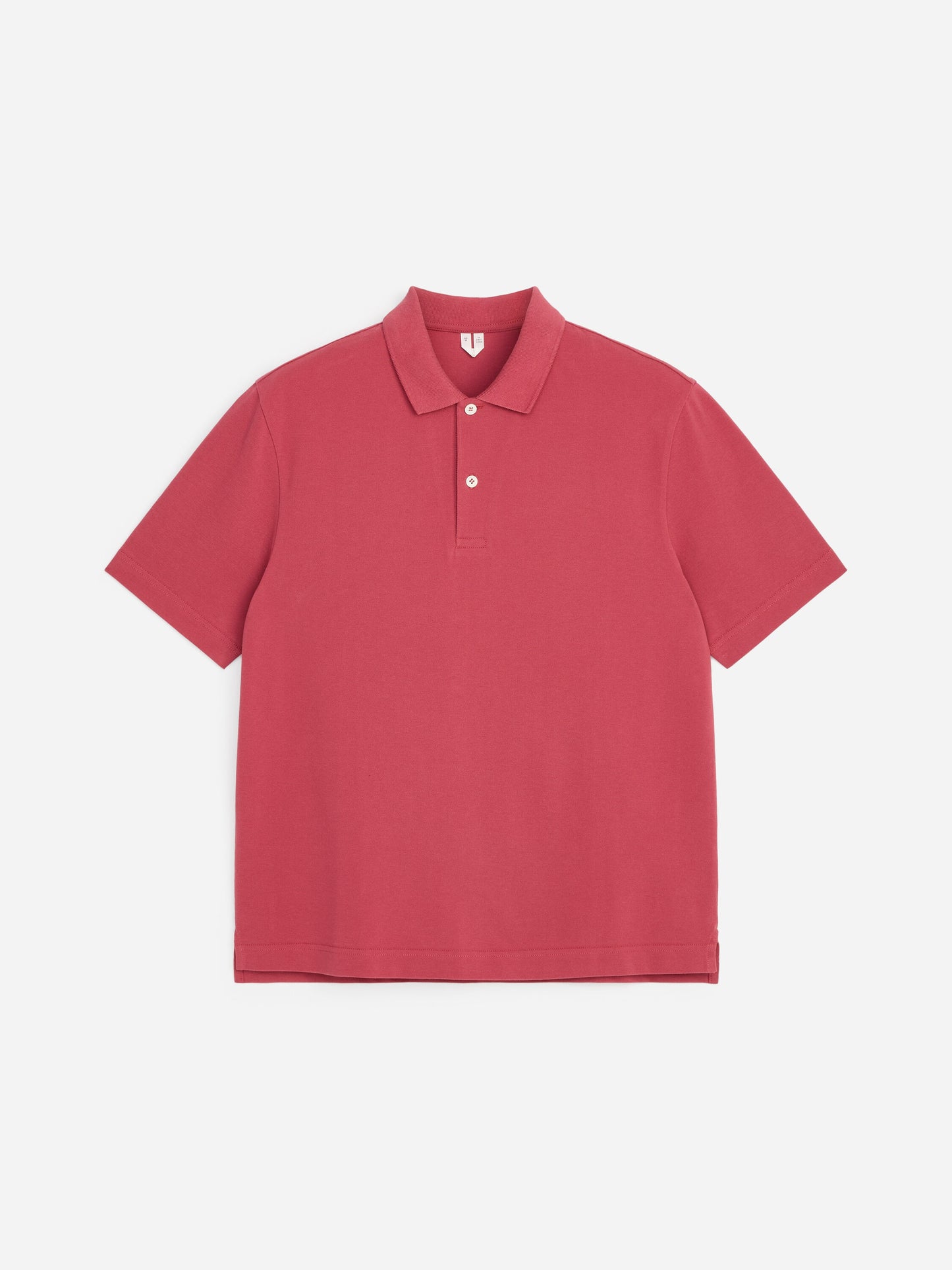 Piqué Polo Shirt - Red - Image 5