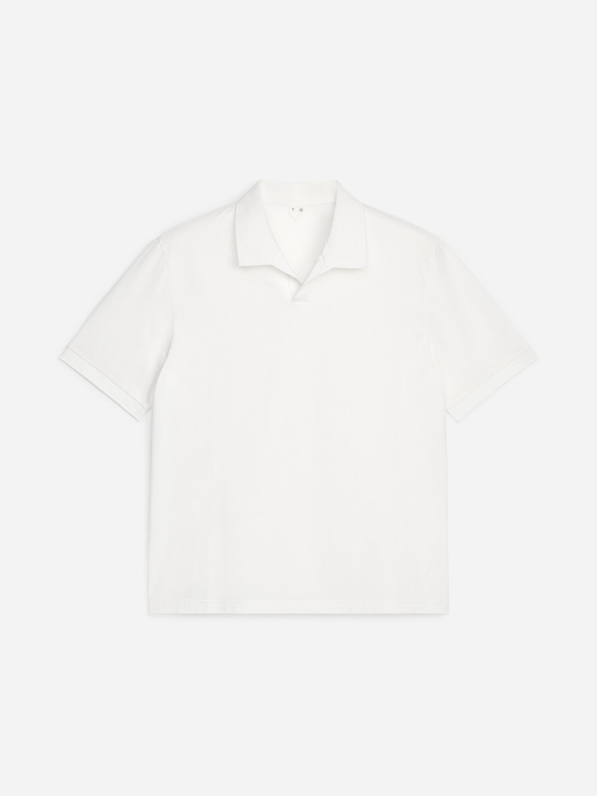 Short-Sleeve Polo Shirt - White - Image 5