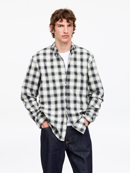 Regular Twill Shirt - White
