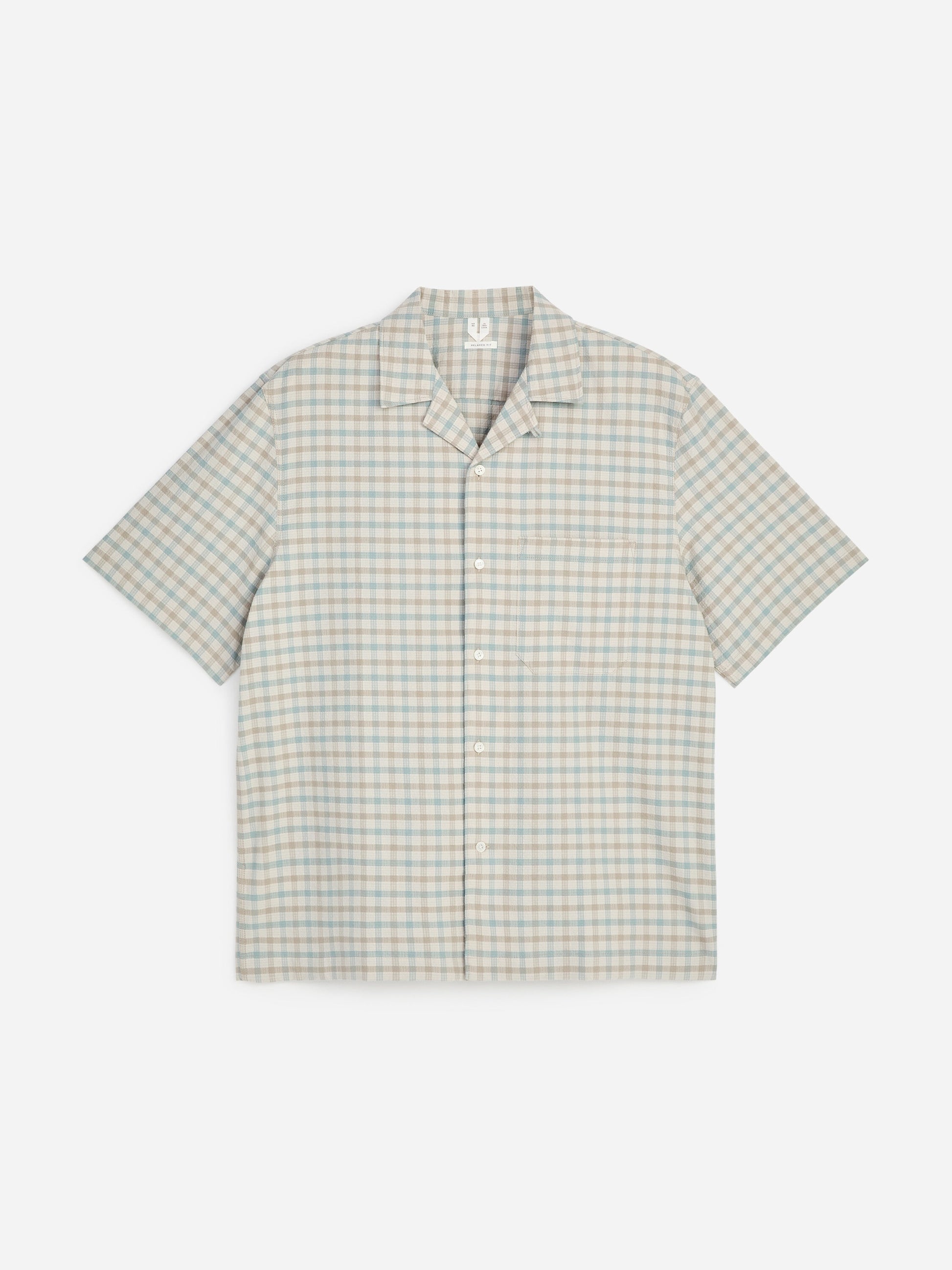 Seersucker Resort Shirt - Green - Image 6
