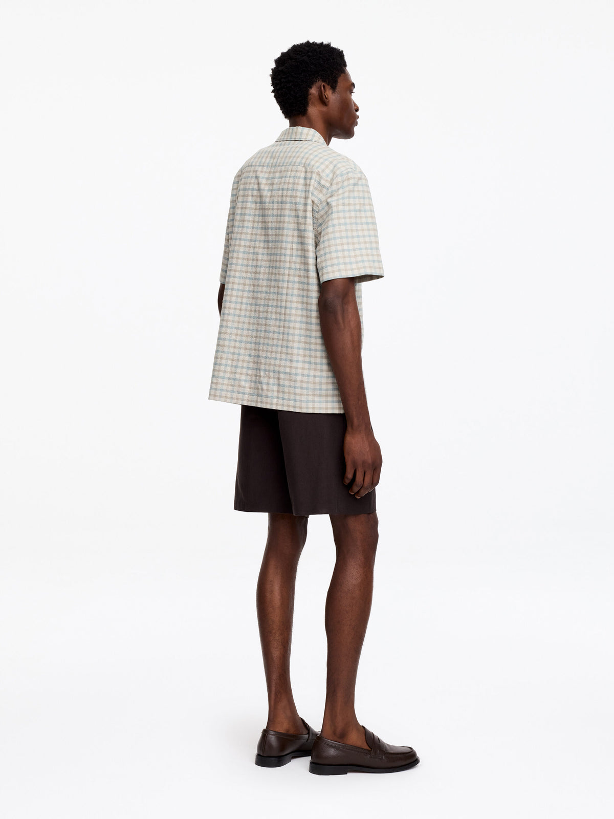 Seersucker Resort Shirt - Green - Image 3