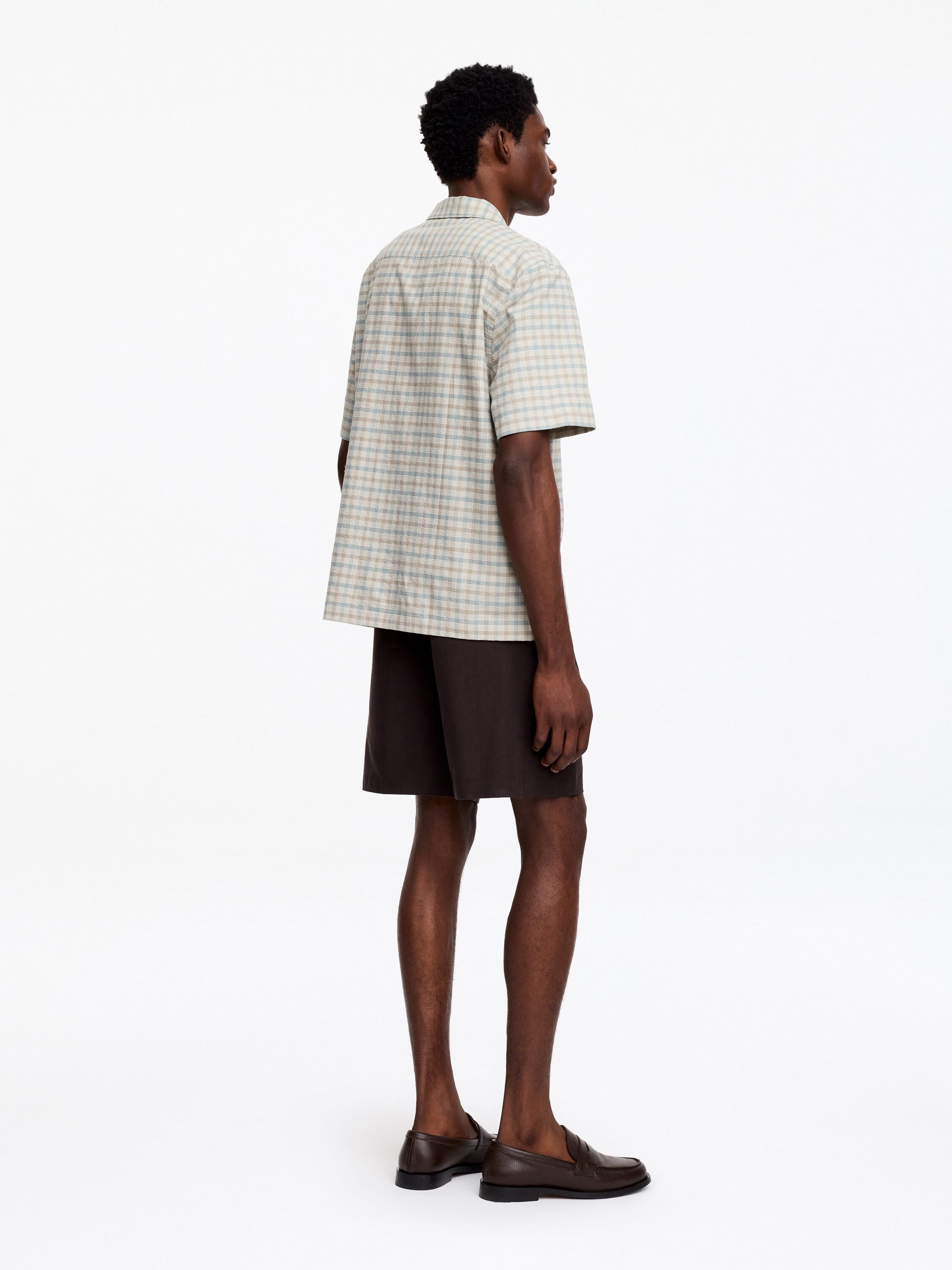 Seersucker Resort Shirt - Green - Image 3