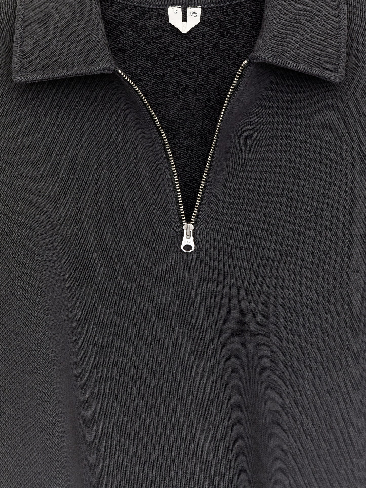 Half Zip Polo Shirt - Blue - Image 2