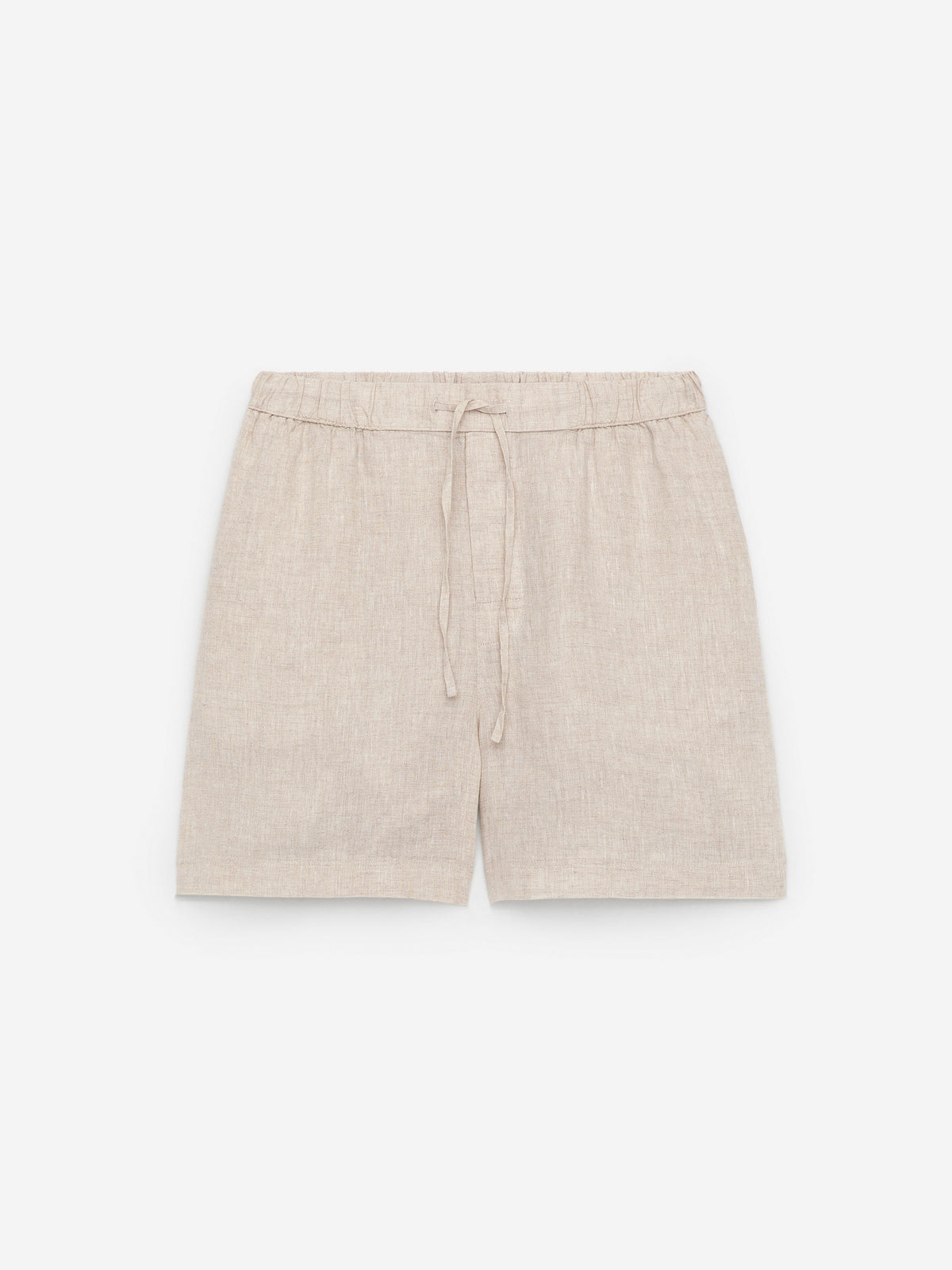 Linen Shorts - Beige
