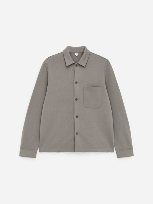 Jersey Overshirt - Grey