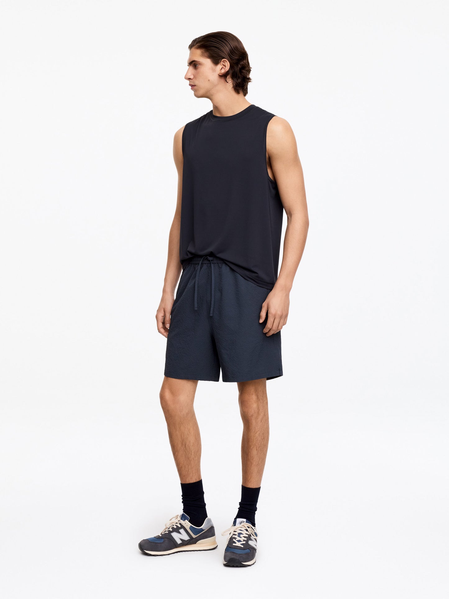 Tech Shorts - Blue - Image 2