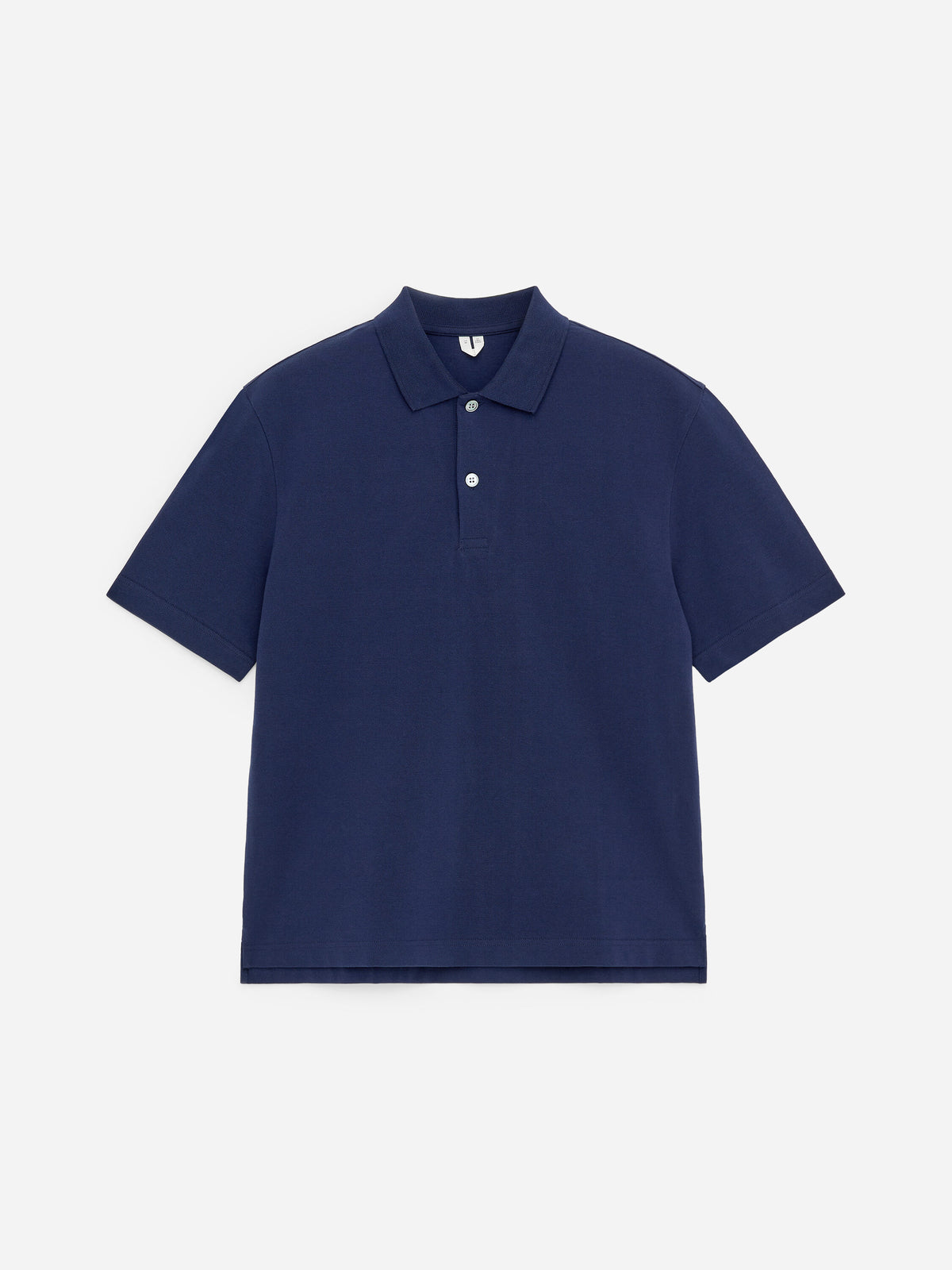 Piqué Polo Shirt - Blue - Image 5
