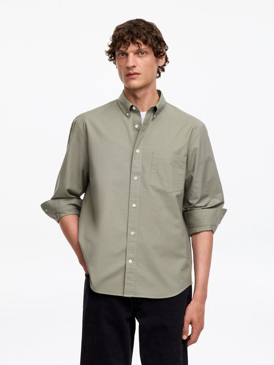 Regular Oxford Shirt - Green