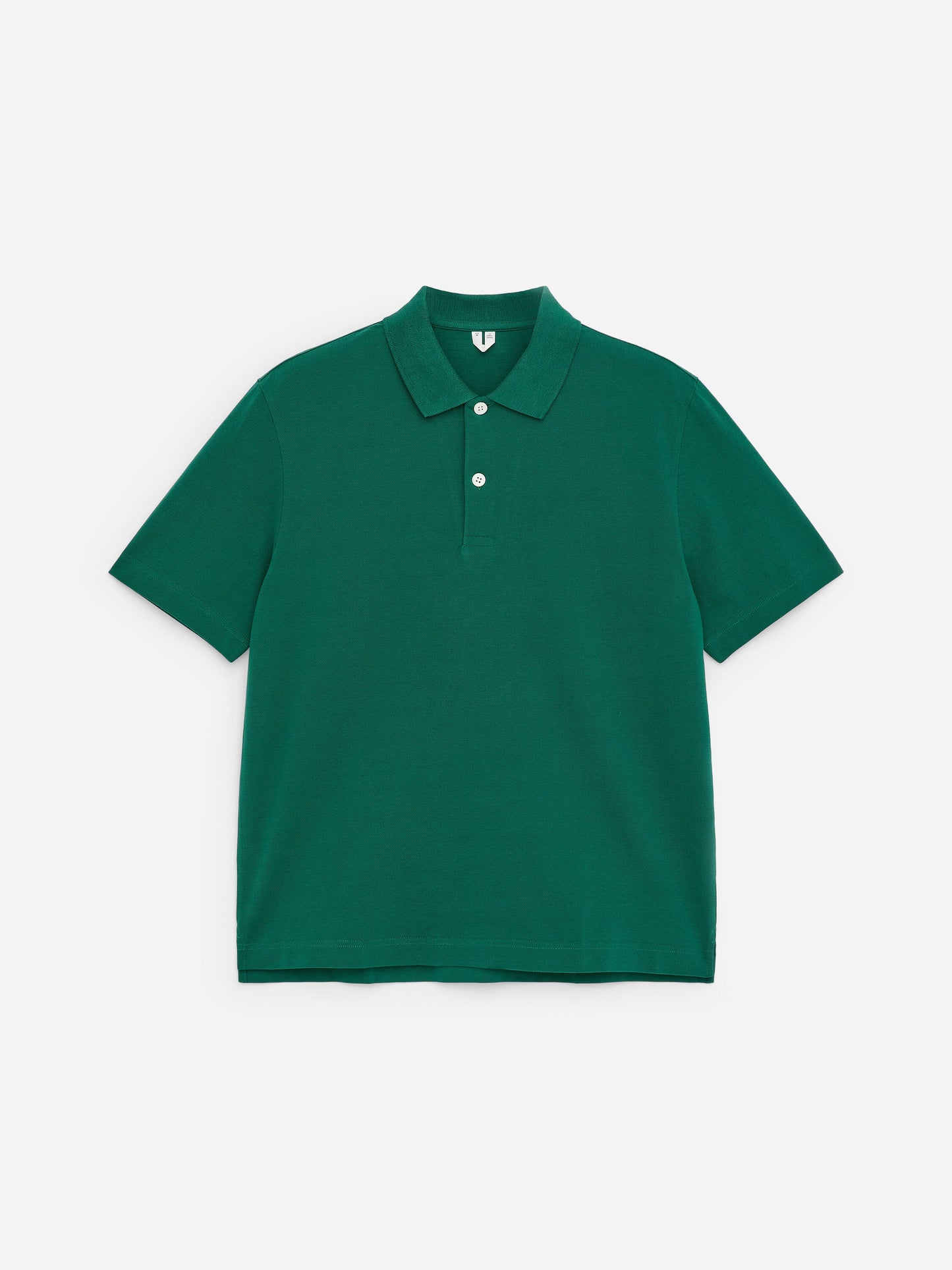 Piqué Polo Shirt - Green - Image 5
