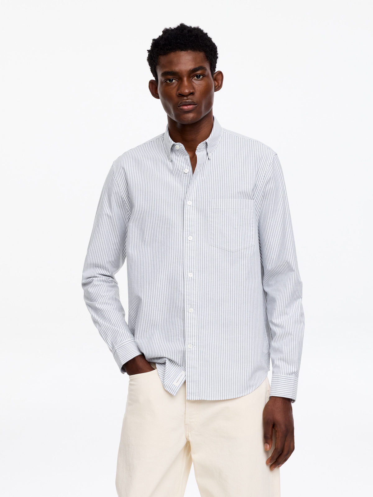 Regular Oxford Shirt - Green