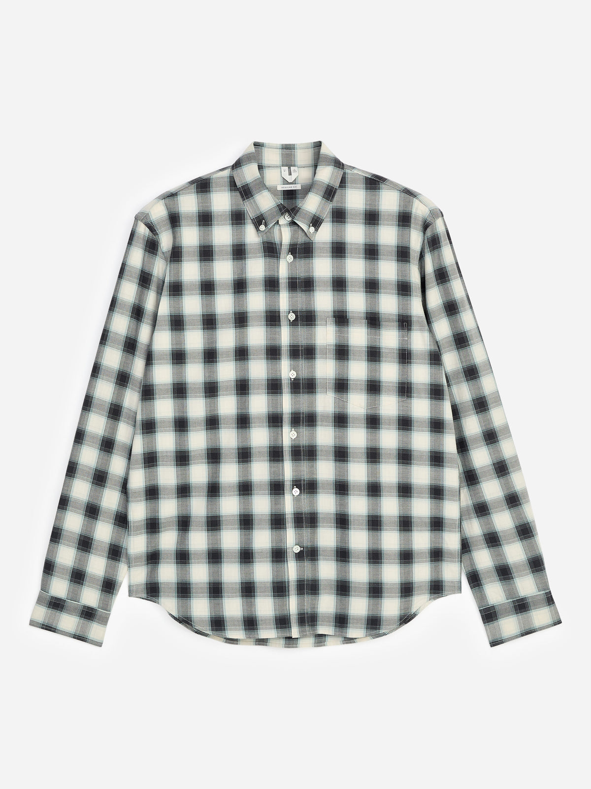Regular Twill Shirt - White - Image 5