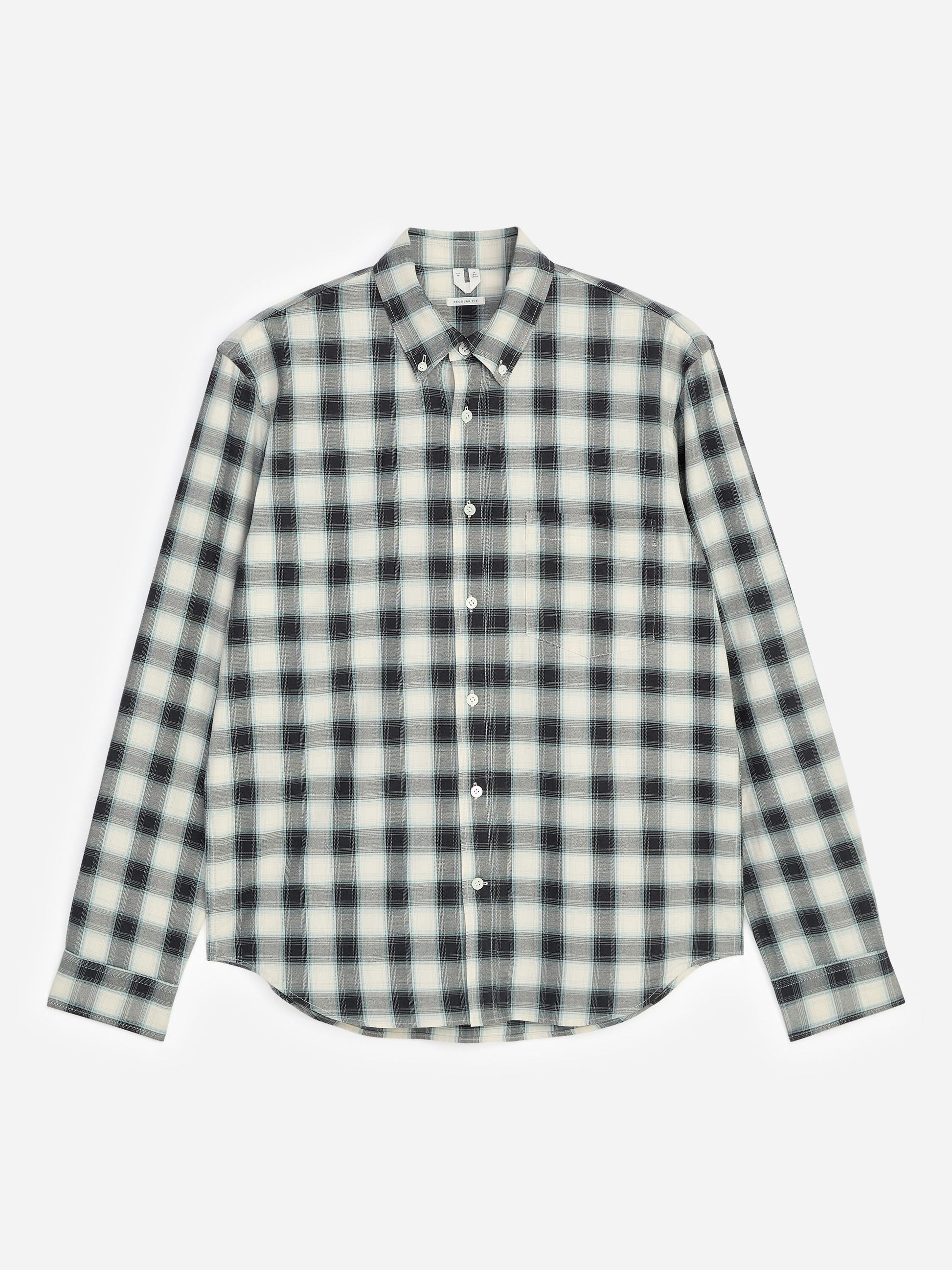 Regular Twill Shirt - White - Image 5
