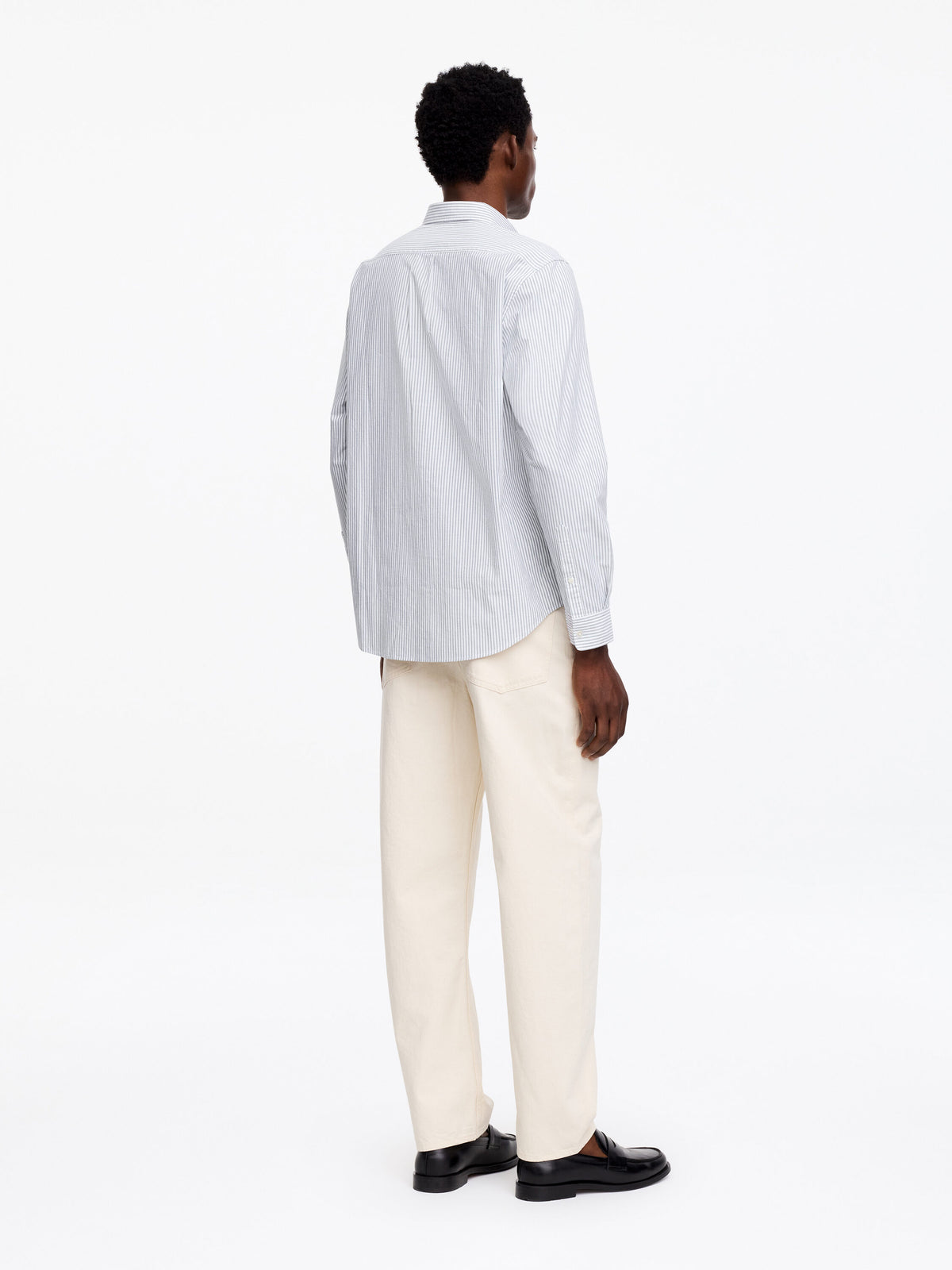 Regular Oxford Shirt - Green - Image 3