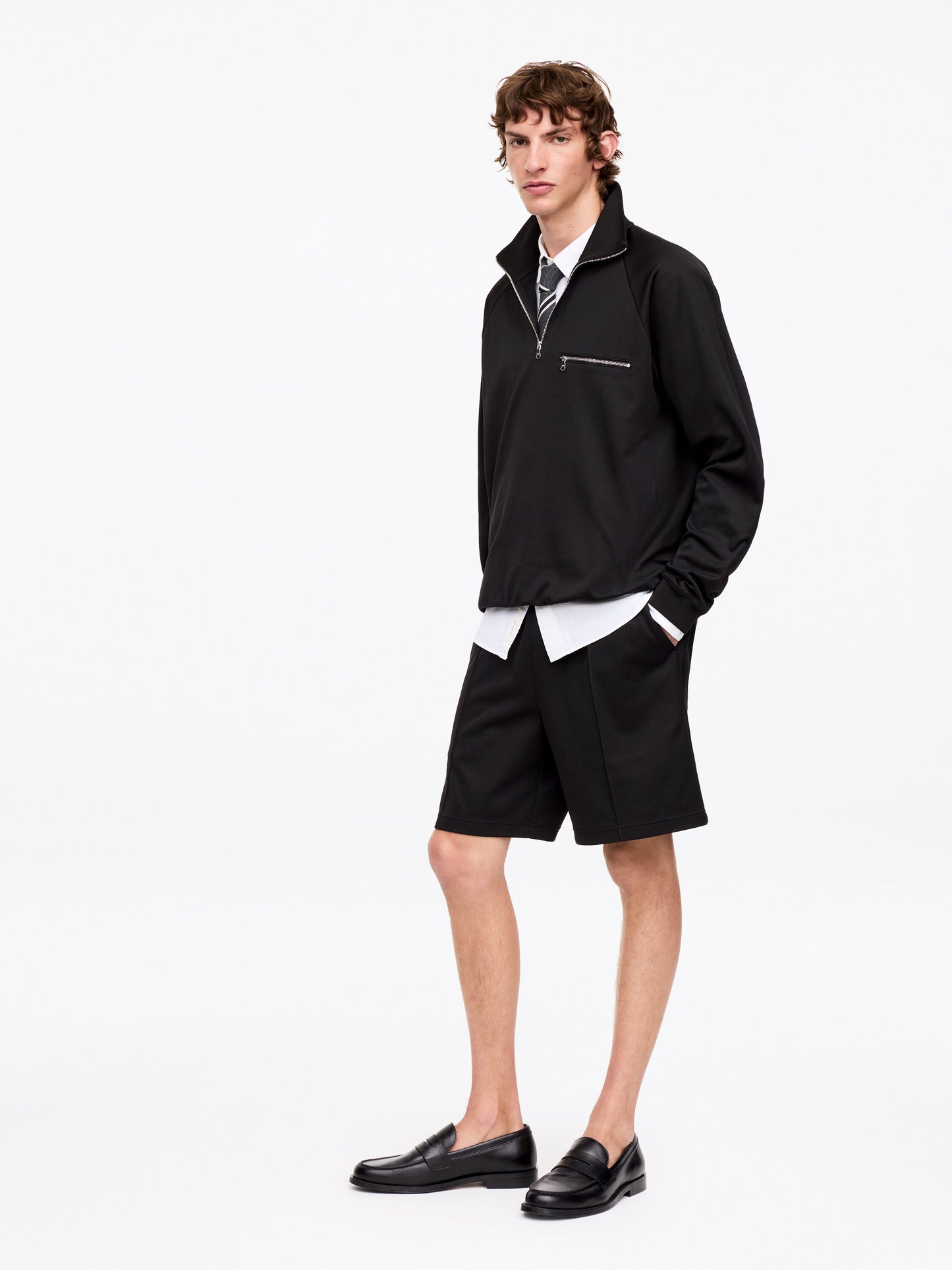 Tracksuit Shorts - Black - Image 3