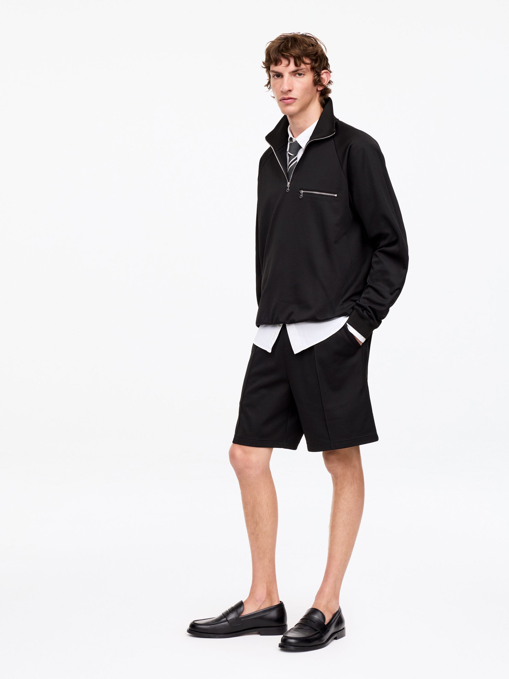 Tracksuit Shorts - Black - Image 3