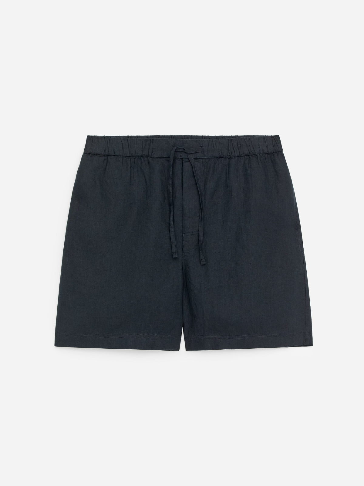 Linen Shorts - Blue - Image 5