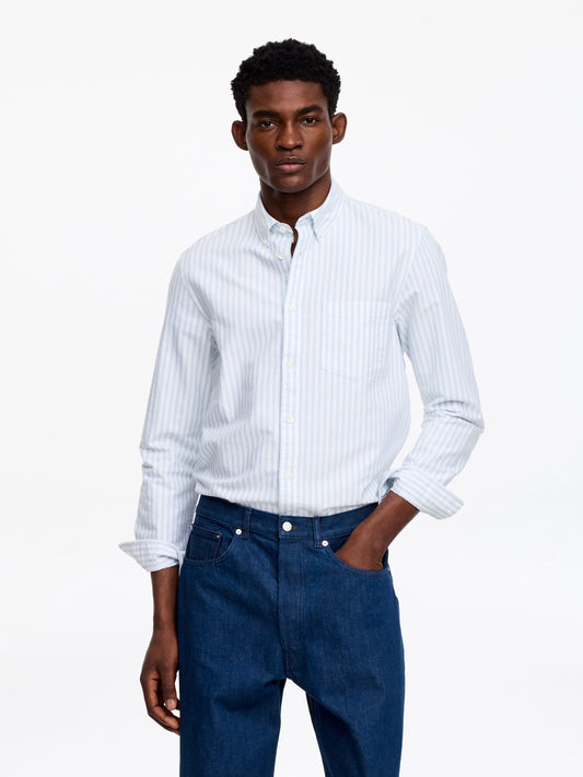 Regular Oxford Shirt - Blue