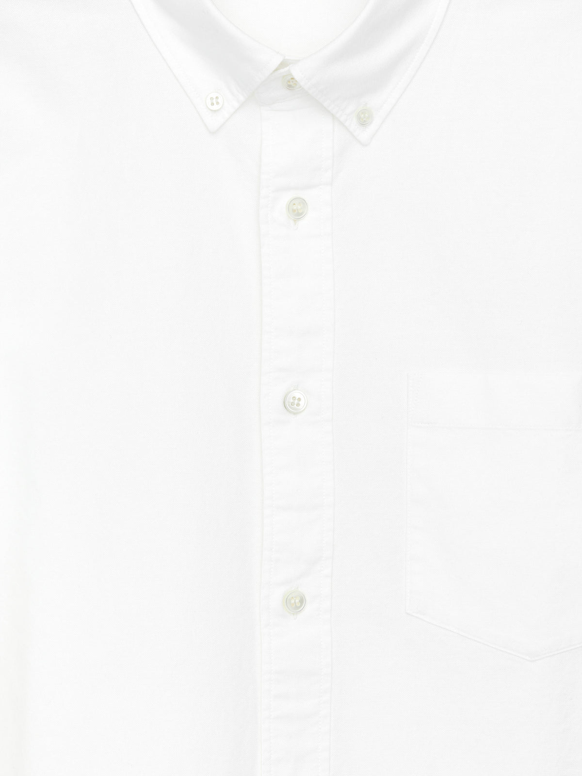 Regular Oxford Shirt - White - Image 6