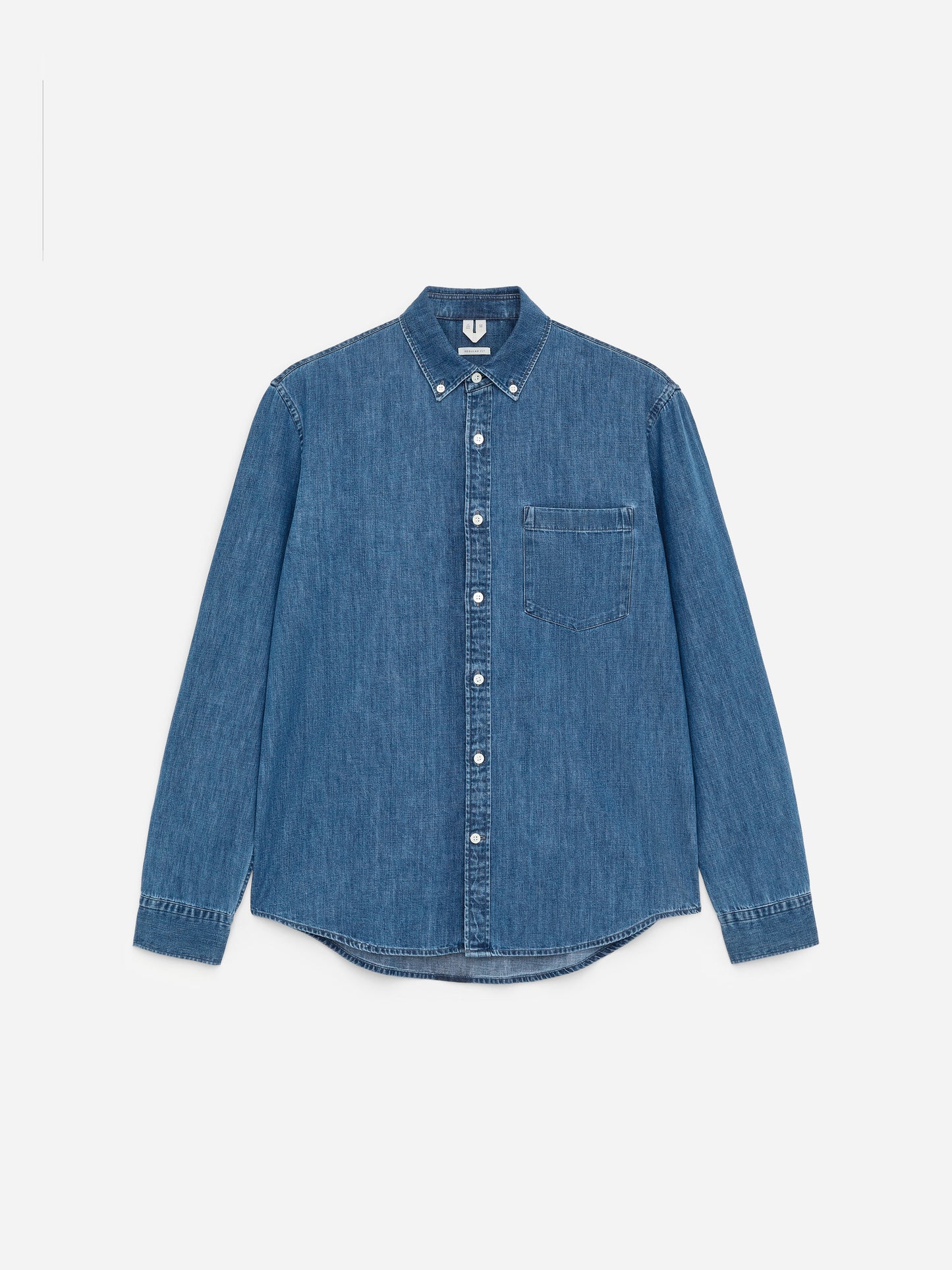 Regular Denim Shirt - Blue