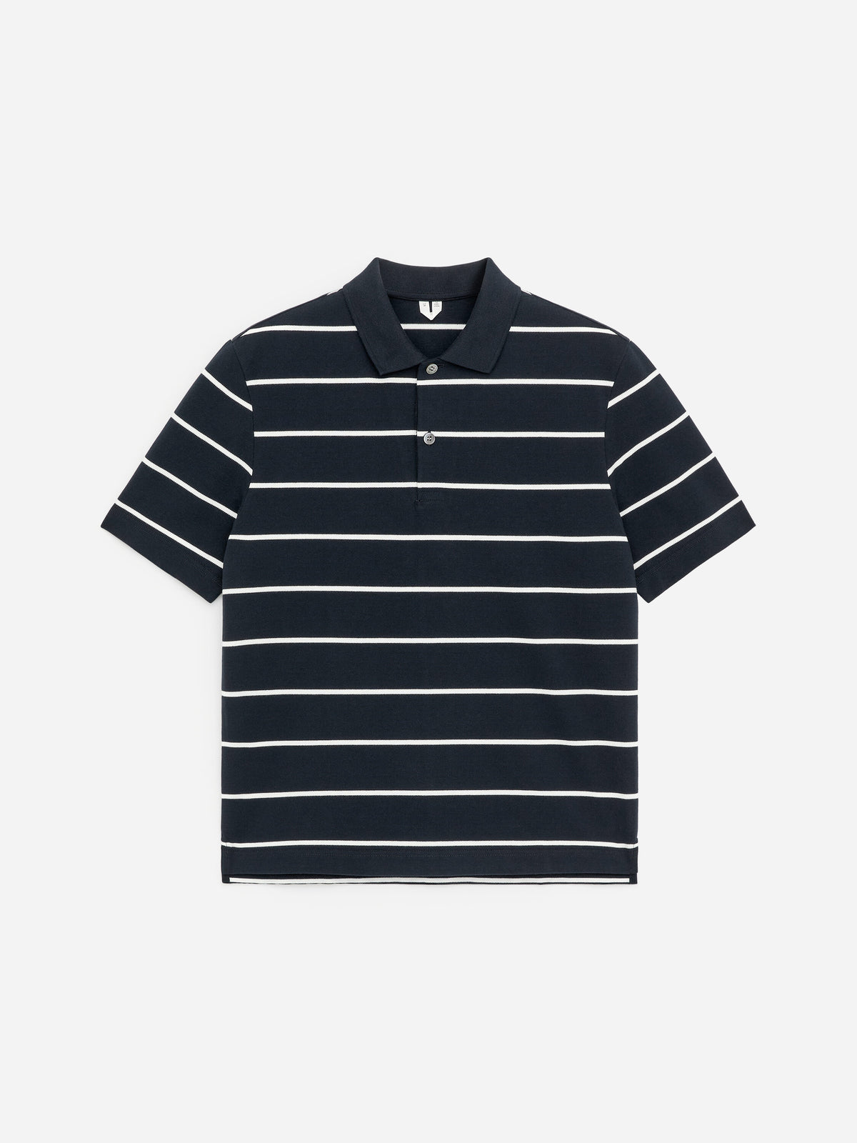 Piqué Polo Shirt - Blue - Image 6