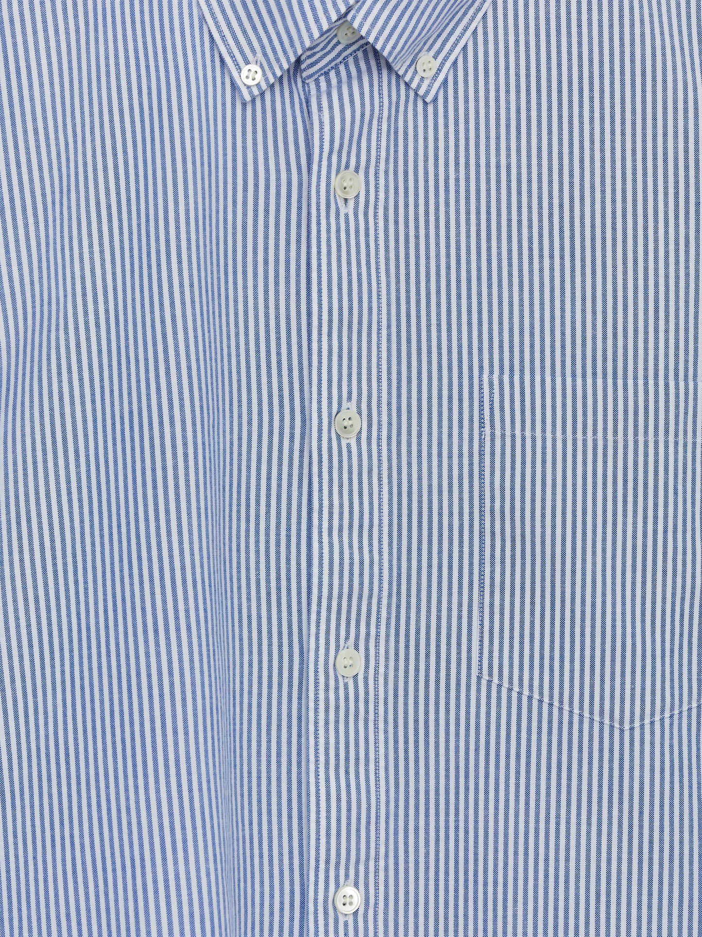 Regular Oxford Shirt - Blue - Image 6