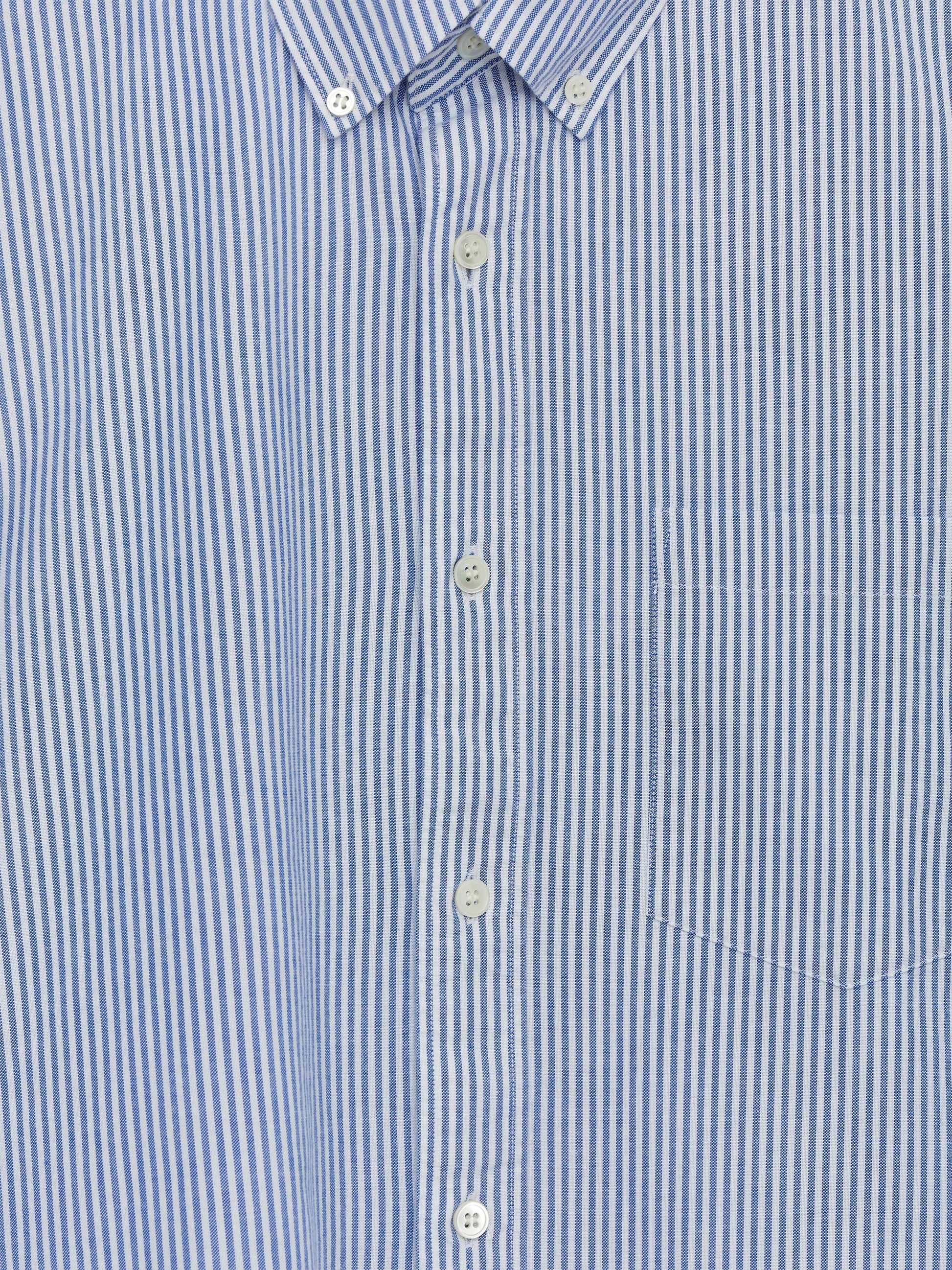 Regular Oxford Shirt - Blue - Image 6