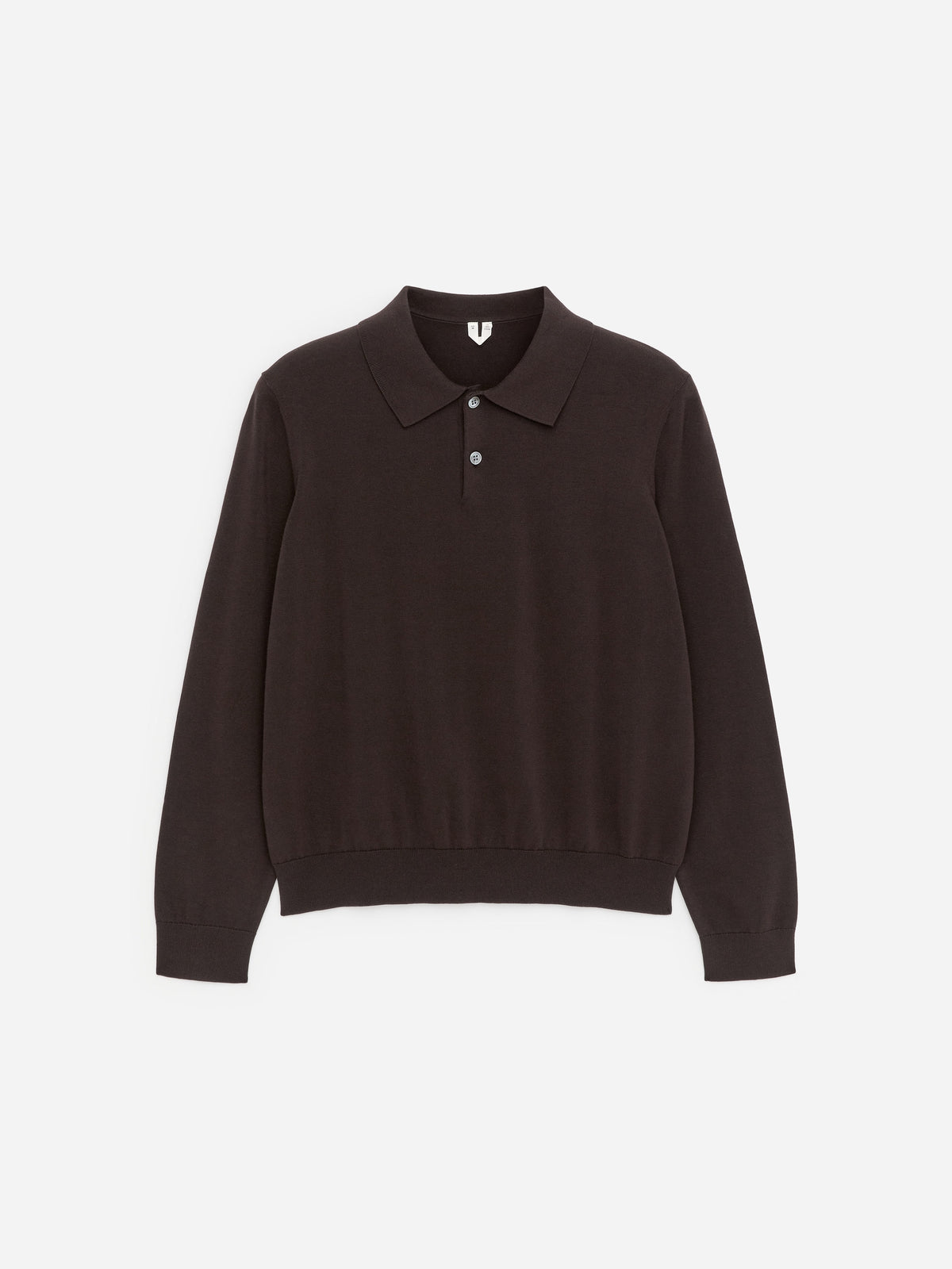 Cotton Polo Shirt - Brown