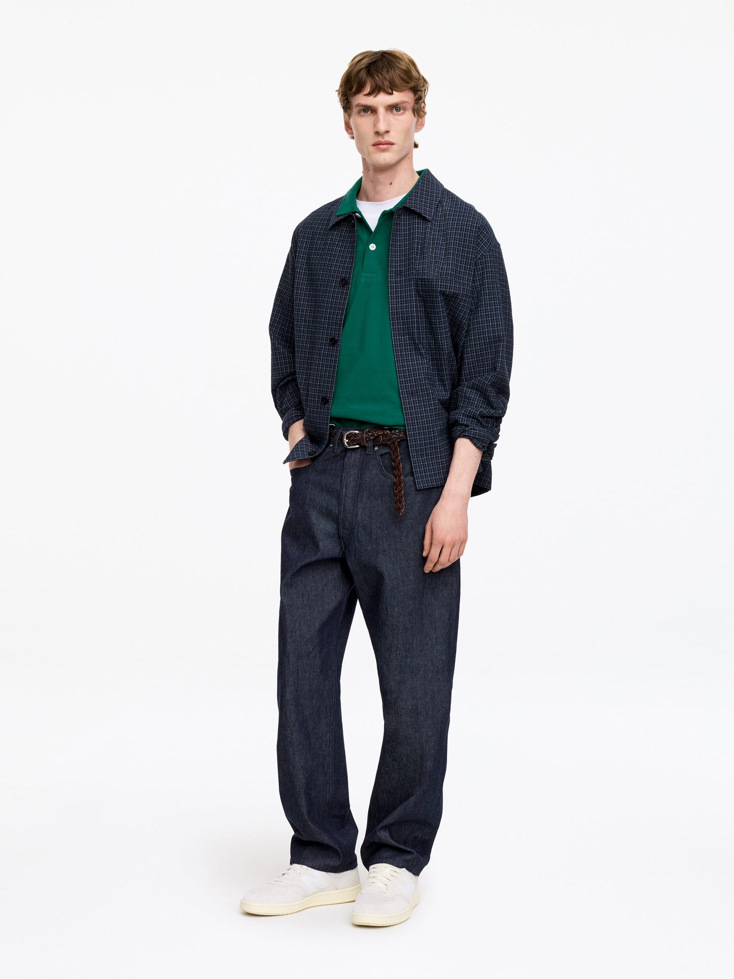 Piqué Polo Shirt - Green - Image 3