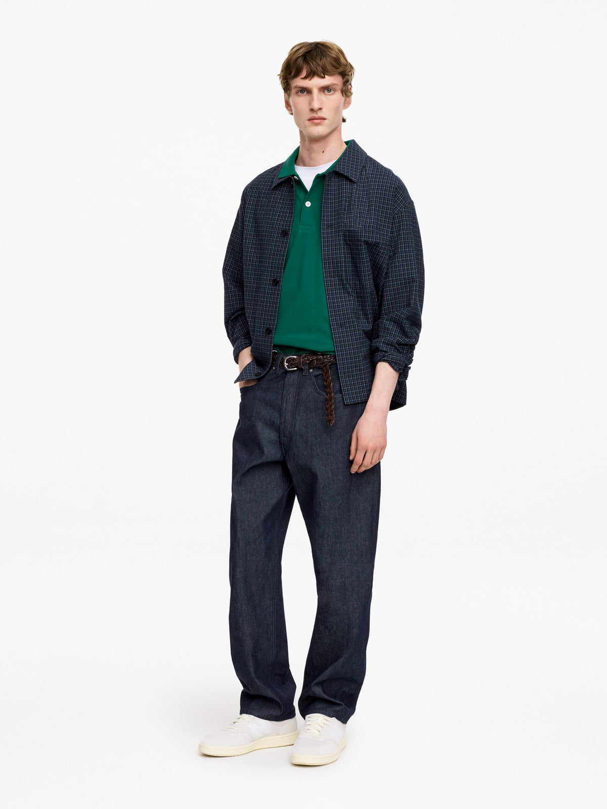 Piqué Polo Shirt - Green - Image 3