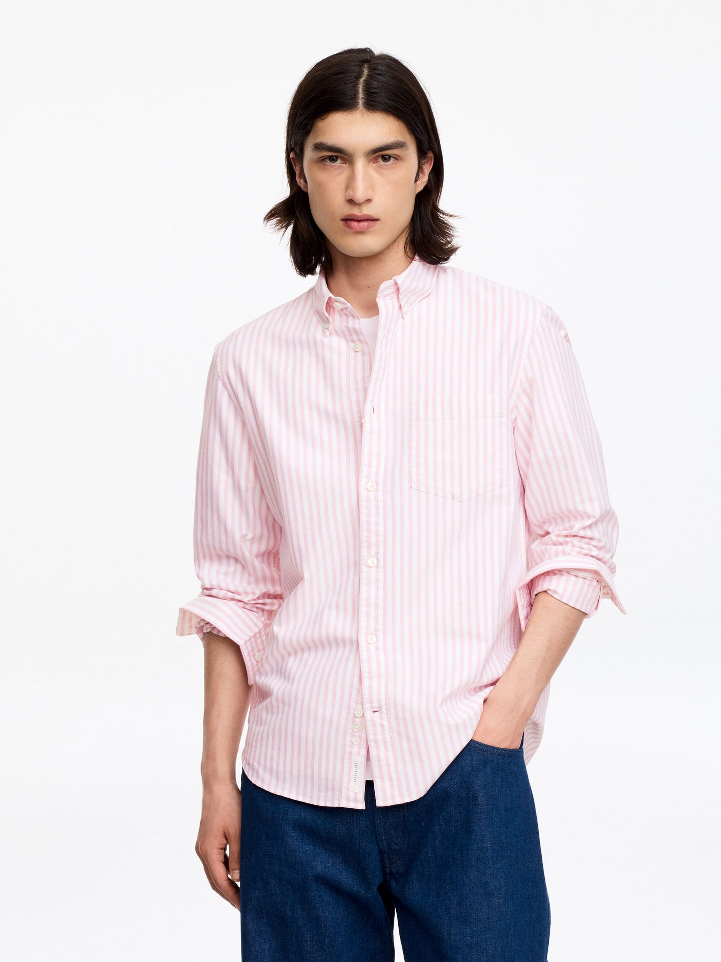 Regular Oxford Shirt - Pink