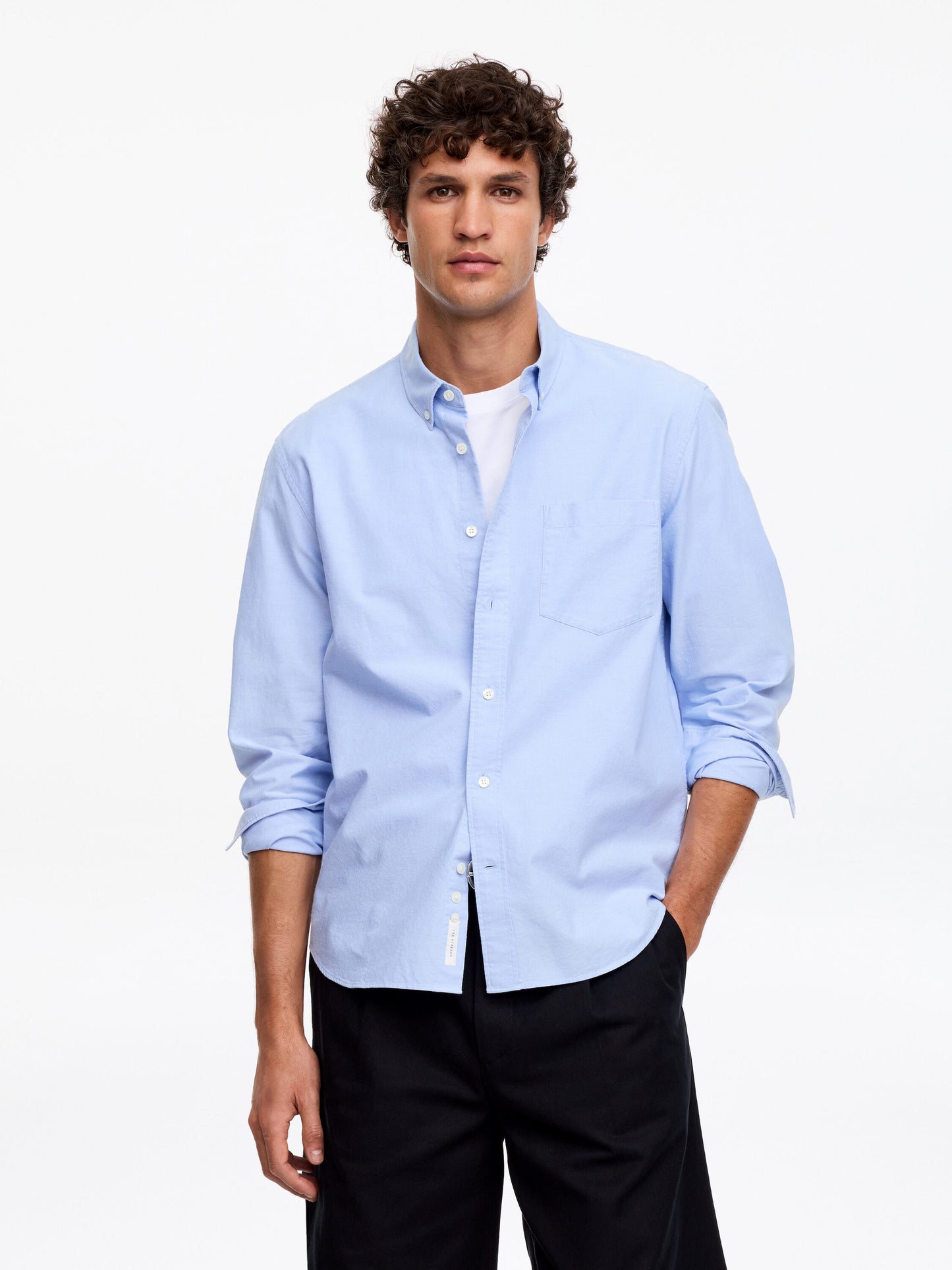 Regular Oxford Shirt - Blue