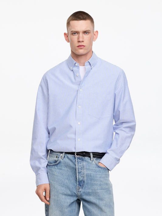 Regular Oxford Shirt - Blue