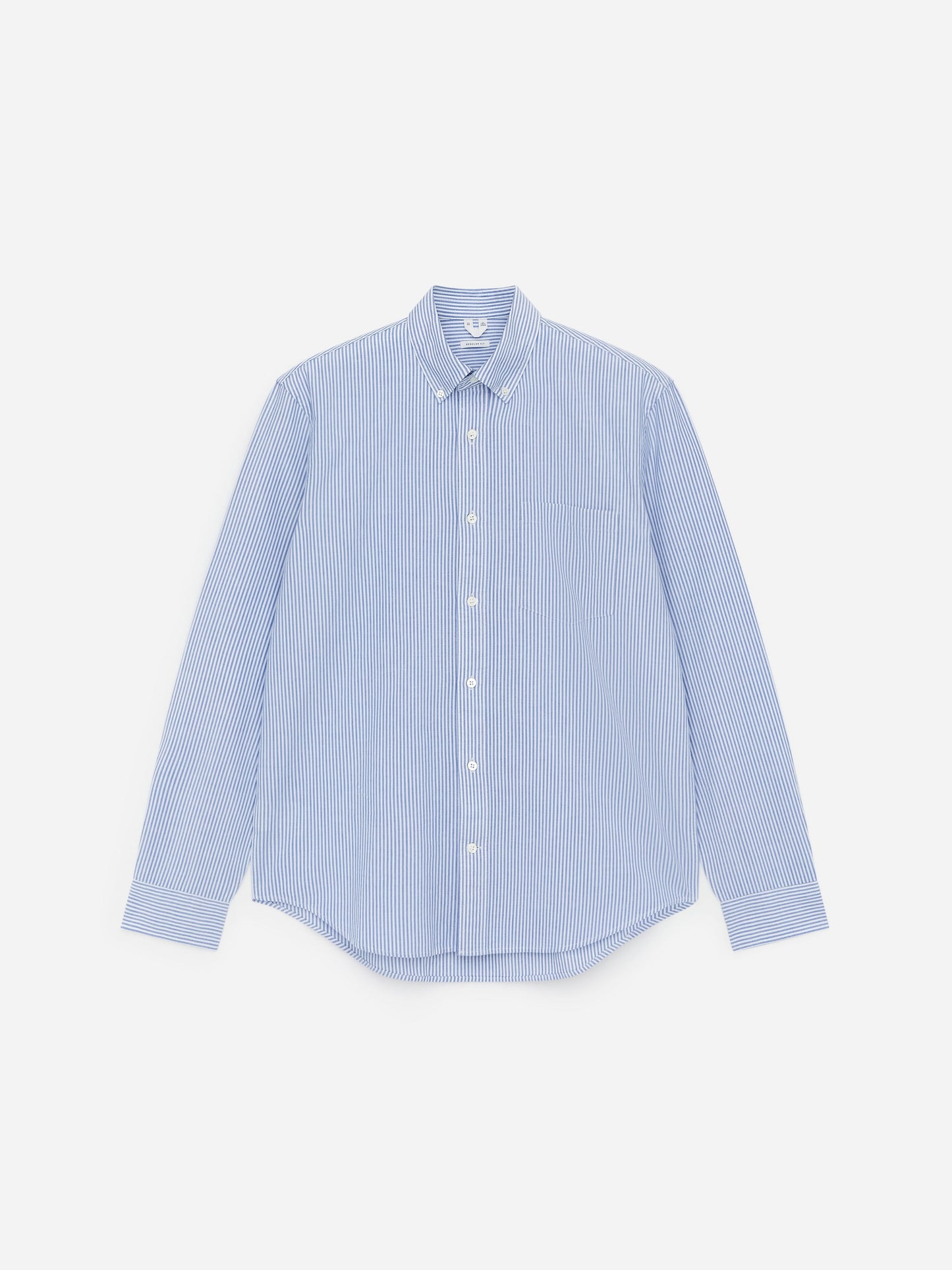 Regular Oxford Shirt - Blue - Image 5